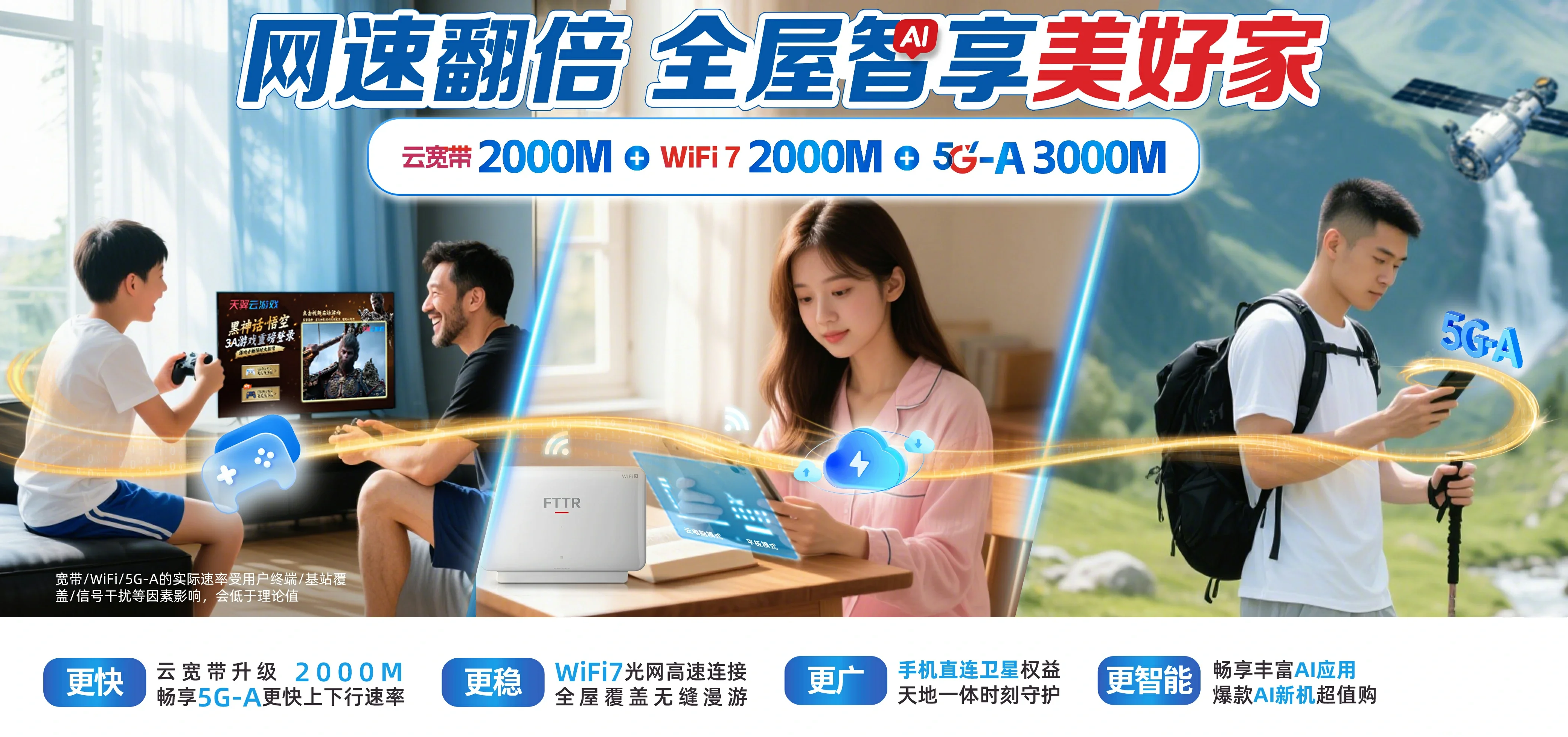 中国电信 黄山电信宽带 宽带套餐